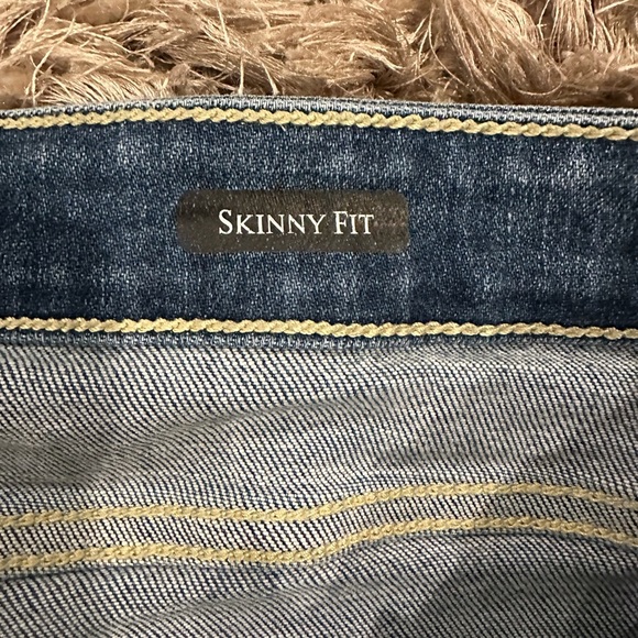 Judy Blue Distressed Skinny Fit Holes Jeans Size 13 / 31 - Picture 6 of 8